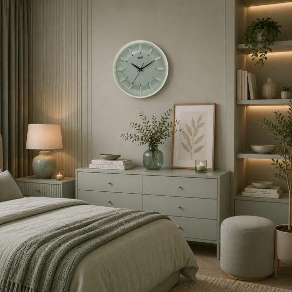 Wall-Clock-–-Designer-Clock--2037--Pearl-White
