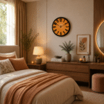 Wall Clock – Designer Clock -2647 -Orange