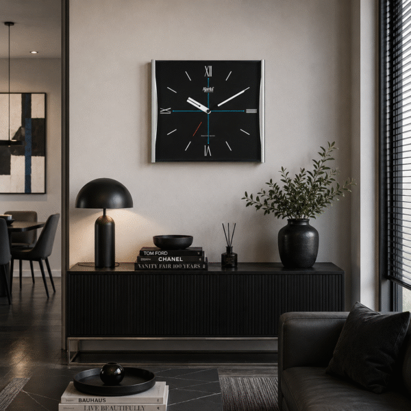 Wall Clock – Home Decore Clock -1937 Silver