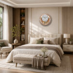 Wall Clock – Musical Pendulam Clock -2827 Copper