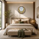 Wall Clock – Musical Pendulam Clock -2827 Golden