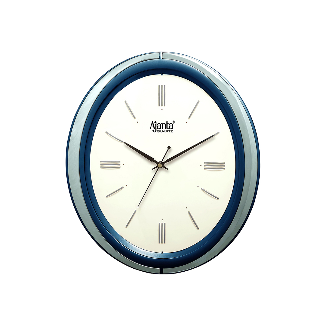 Wall-Clock---Designer-Clock---1077---Blue