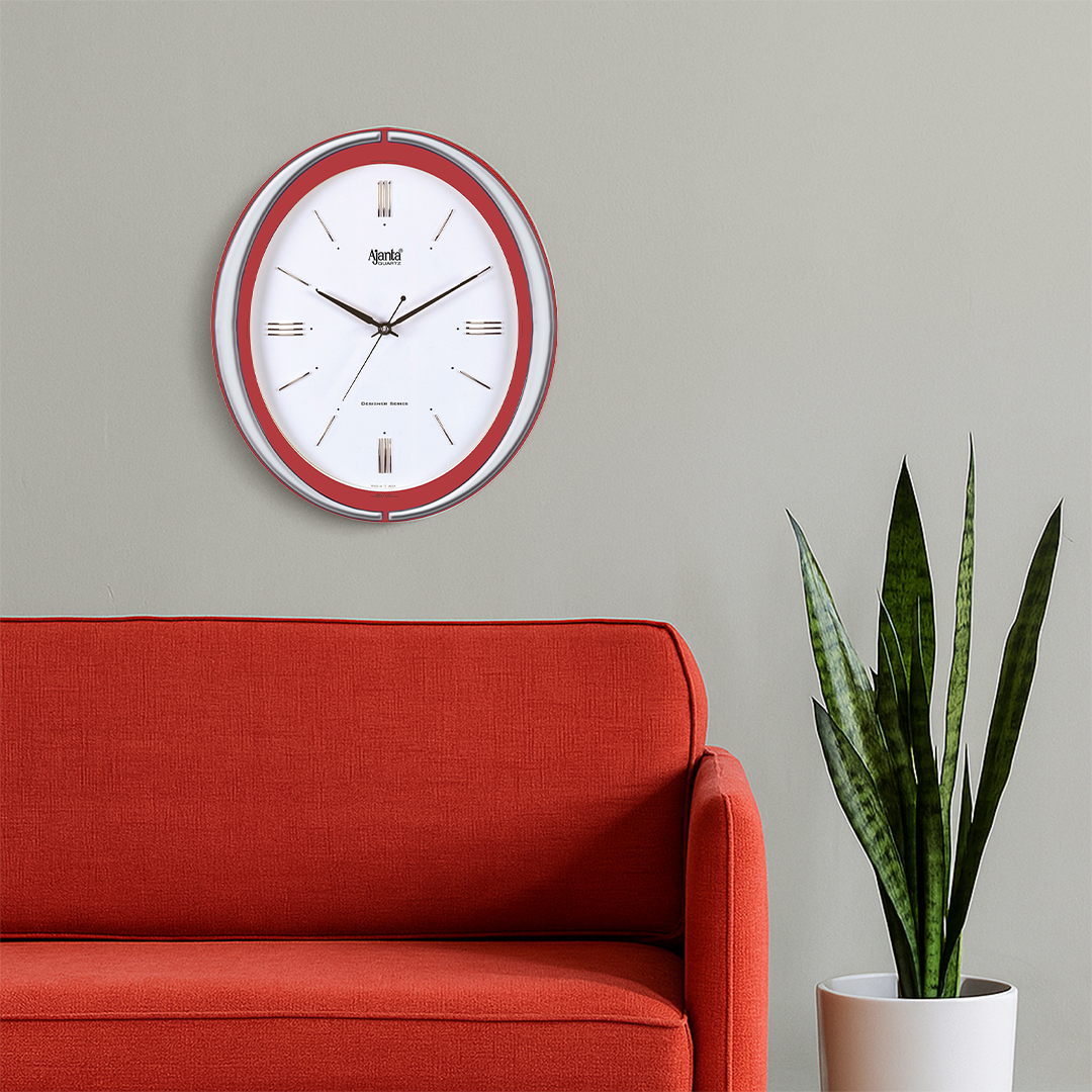 Wall-Clock---Designer-Clock---1077---Red_lifestyle