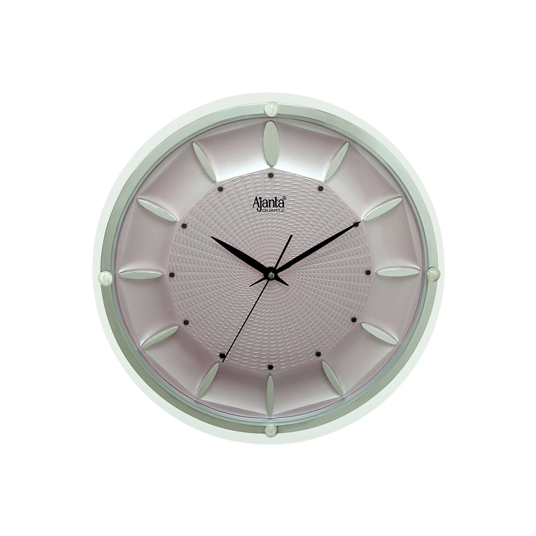 Wall-Clock---Designer-Clock---2037--Pink