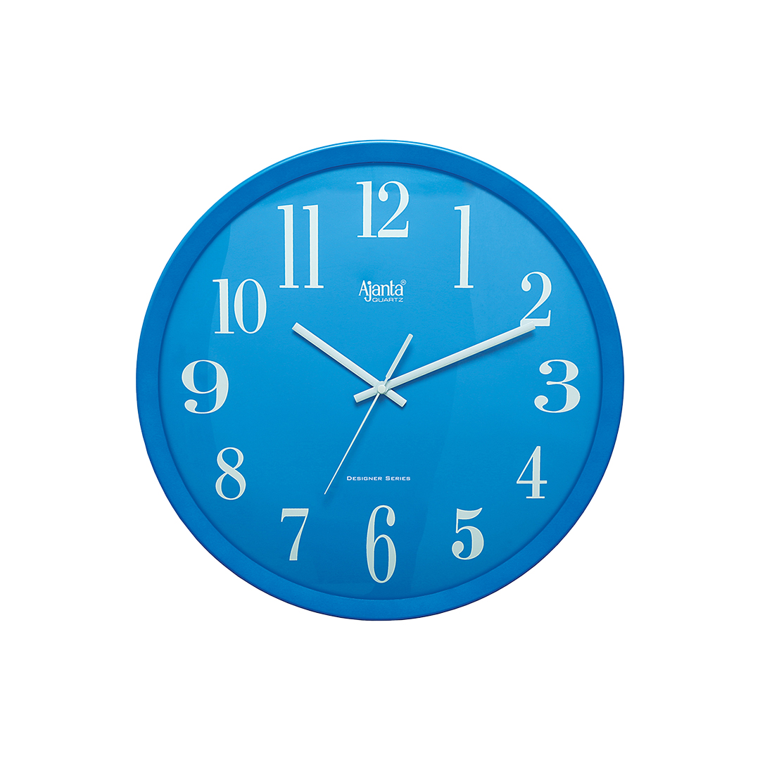Wall-Clock---Designer-Clock---2397--Blue