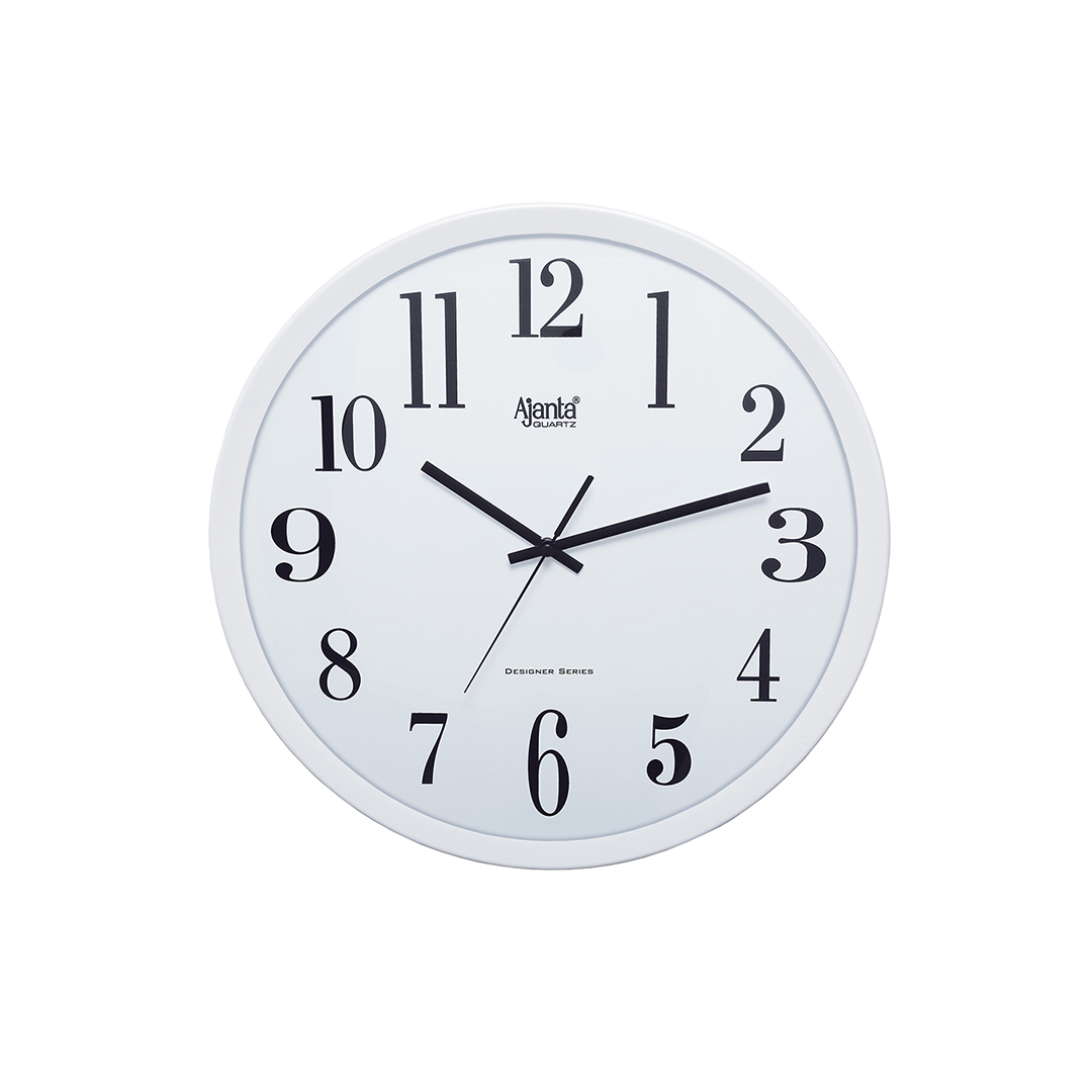 Wall-Clock---Designer-Clock---2397--White