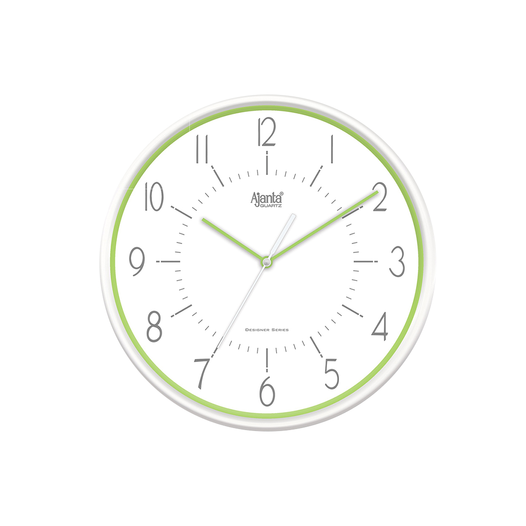 Wall-Clock---Designer-Clock---2897---Green