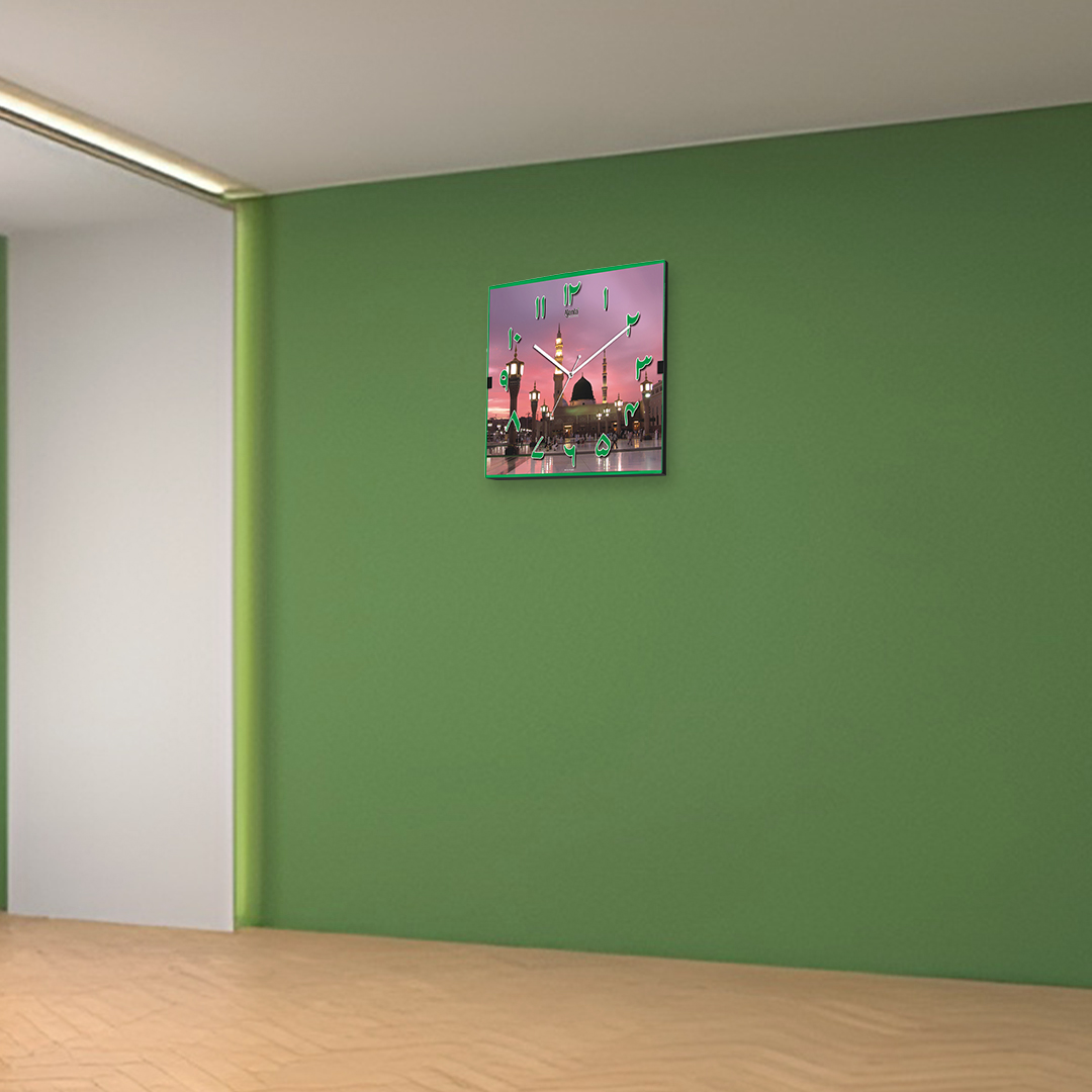 Wall-Clock--Designer-Clock--757PD--Green_lifestyle