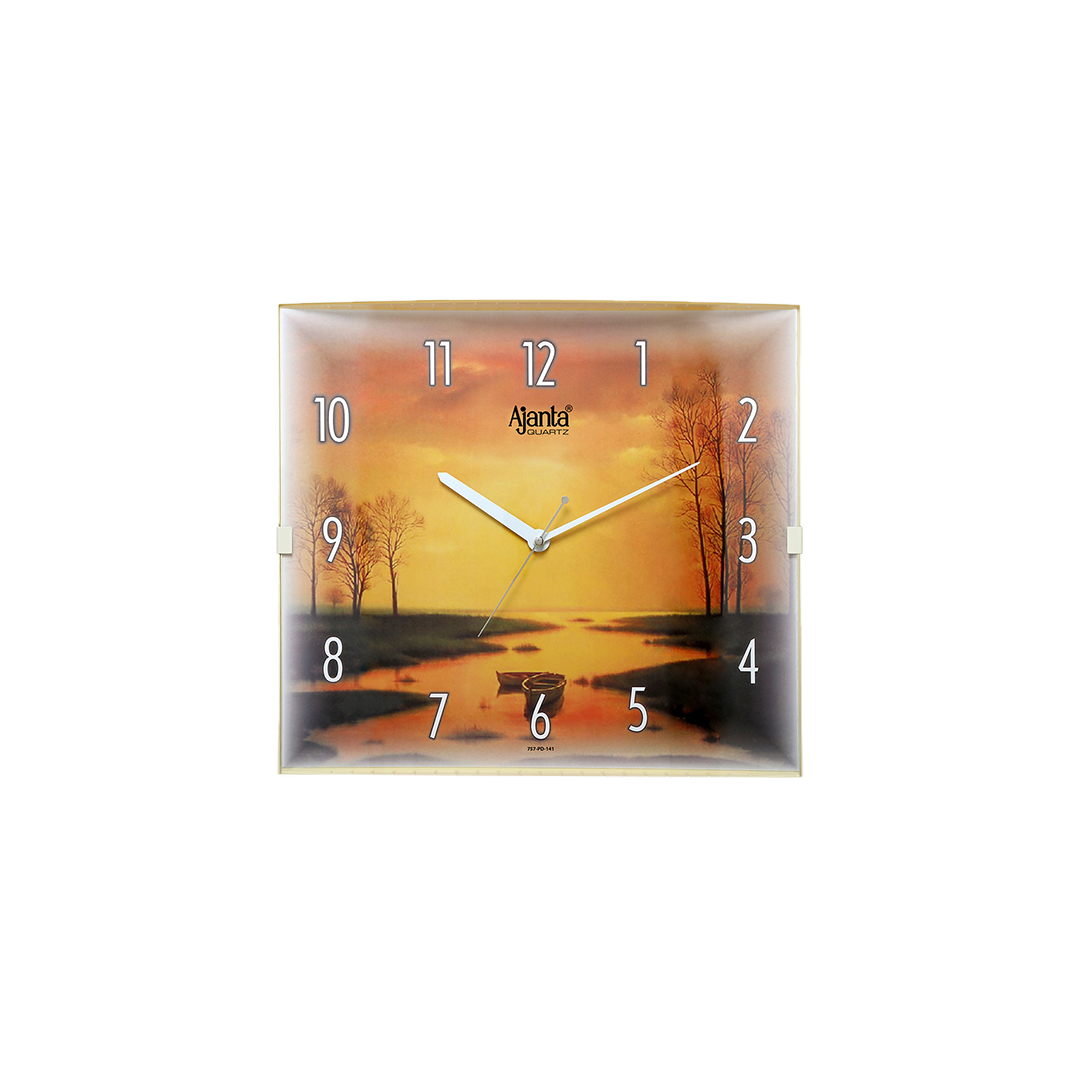 Wall-Clock---Designer-Clock--757PD--Ivery