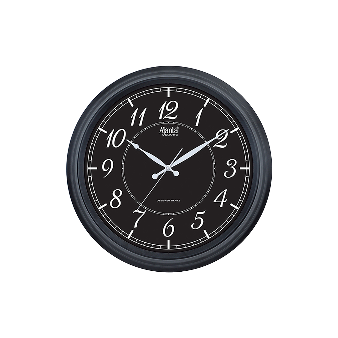 Wall-Clock---Home-Decore-Clock---2687-Black