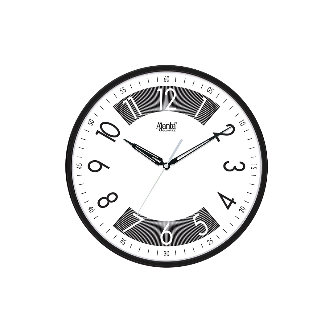 Wall-Clock---Home-Decore-Clock---3087-Black-