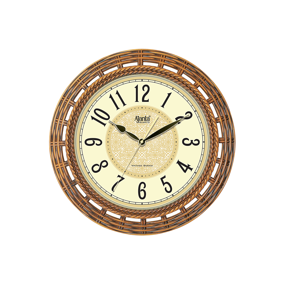 Wall-Clock---Vintage--Clock---8087-Ivory