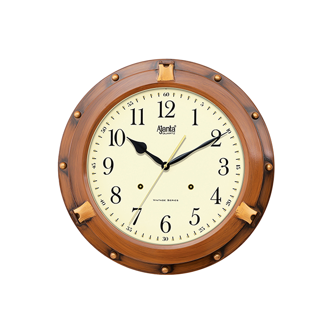 Wall-Clock---Vintage--Clock---9047-Ivory