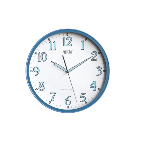 Wall Clock - Smart led clocks  - 137 - Blue Corduroy