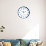 Wall Clock - Smart led clocks  - 137 - Blue Corduroy