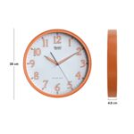Wall Clock - Smart led clocks  - 137 - Tangerine - Image 3