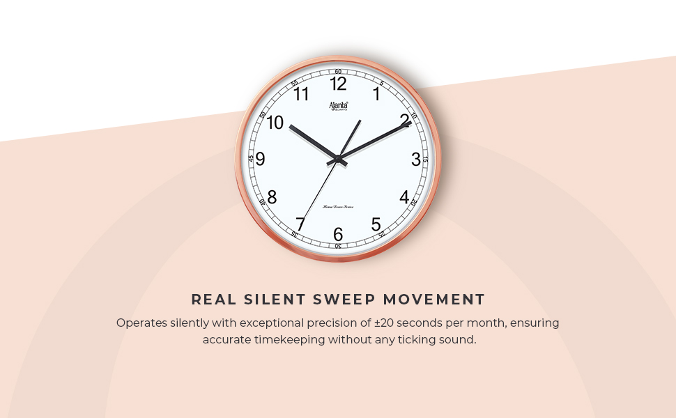 Wall Clock – Home Decore Series Clocks – 10057 – Copper