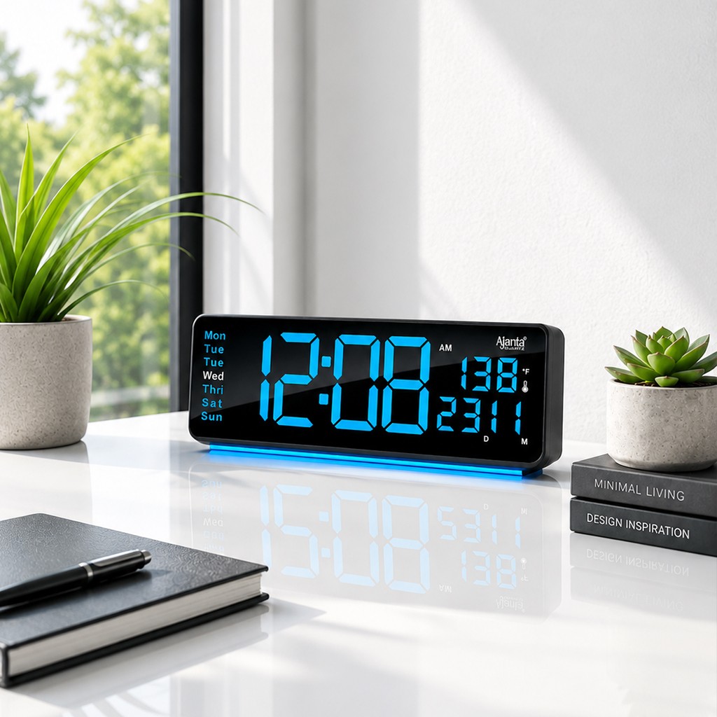 Digital-Calendar-Wall-Clock-–-DC-187-MC---BLUE