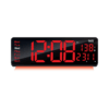 Digital Calendar Wall Clock – DC-187 - RED - Image 4