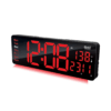Digital Calendar Wall Clock – DC-187 - RED - Image 5