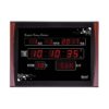 Digital Calendar Wall Clock -DC 037 PC-MAHOGANY - Image 3