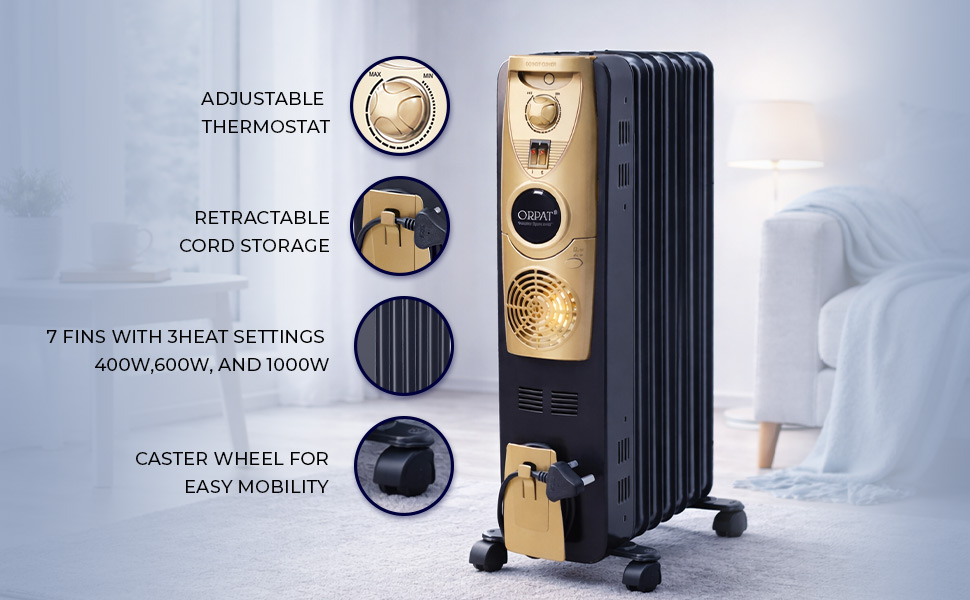 Oil Heaters - OOH-7F PLUS-3