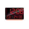 Digital Calendar Wall Clock – DC-207 - RED - Image 3