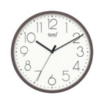 Wall Clock - Designer Clock  - 1497 - SLATE BROWN
