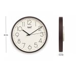 Wall Clock - Designer Clock  - 1497 - SLATE BROWN - Image 4