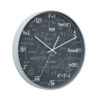 Wall Clock - Home Decore Series Clocks - 10077  - 555 Grey - Image 4