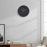 Wall Clock - Home Decore Series Clocks  - 10087 - Black