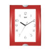 Wall Clock - fancy  Clock  -1047 -Red