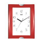 Wall Clock - fancy  Clock  -1047 -Red