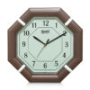 Wall Clock - Simple Clock - 1277 - Brown