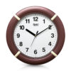 Wall Clock - Simple Clock  - 1297 - Brown