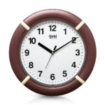 Wall Clock - Simple Clock  - 1297 - Brown