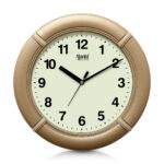Wall Clock - Simple Clock  - 1297 - Golden