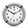 Wall Clock - Simple Clock - 1297 - Silver