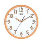 Wall Clock - Smart led clocks  - 137 - Tangerine