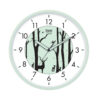 Wall Clock - Night Glow Clocks - 1417 - Pista Green