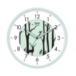 Wall Clock - Night Glow Clocks  - 1417 - Pista Green