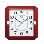 Wall Clock - Simple Clock  -1557 -Red