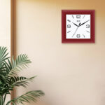 Wall Clock - Simple Clock  - 1847 - Red