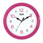 Wall Clock - Simple Clock  - 2147 - Royal pink