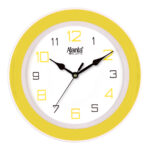Wall Clock - Simple Clock  - 2147 - Yellow