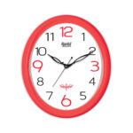 Wall Clock - Simple Clock  -2467 -  Po Red