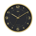 Wall Clock - Designer Clock  - 2547 - Golden