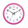 Wall Clock - Simple Clock  - 5057 - Royal Pink