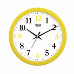 Wall Clock - Simple Clock  - 5057 - Yellow