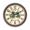 Wall Clock - Home Decore Series Clocks  - 9147  - Oak Wood Black - Image 6